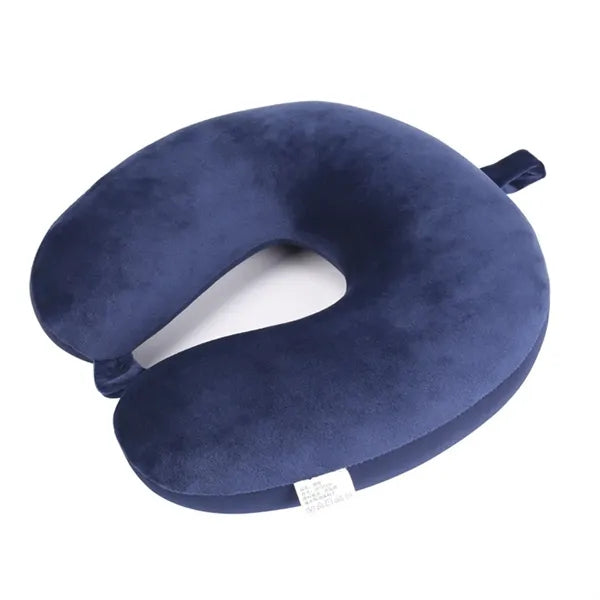 Printed Microbead Travel Neck Pillow, U-Shaped Pillow