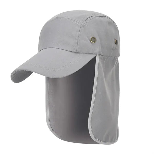 UPF 50+ Sun Neck Flap Hat, Fishing Cap for Men & Women