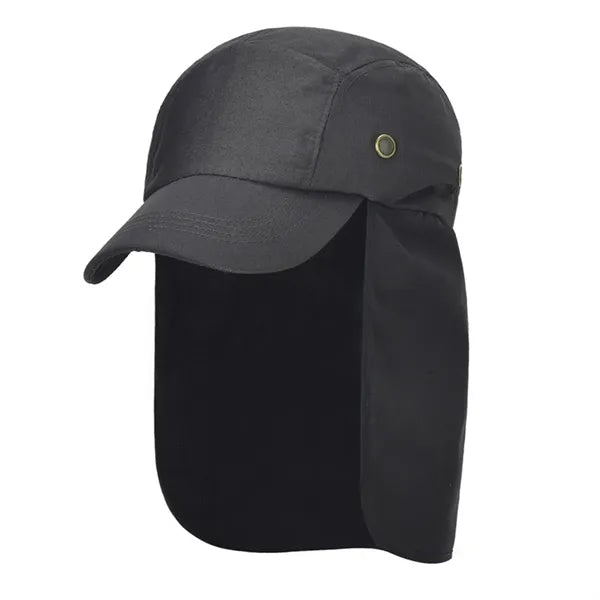UPF 50+ Sun Neck Flap Hat, Fishing Cap for Men & Women