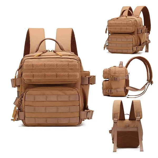 Compact 9L Mini Tactical Backpack MOLLE Daypack Rucksack