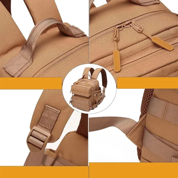 Compact 9L Mini Tactical Backpack MOLLE Daypack Rucksack