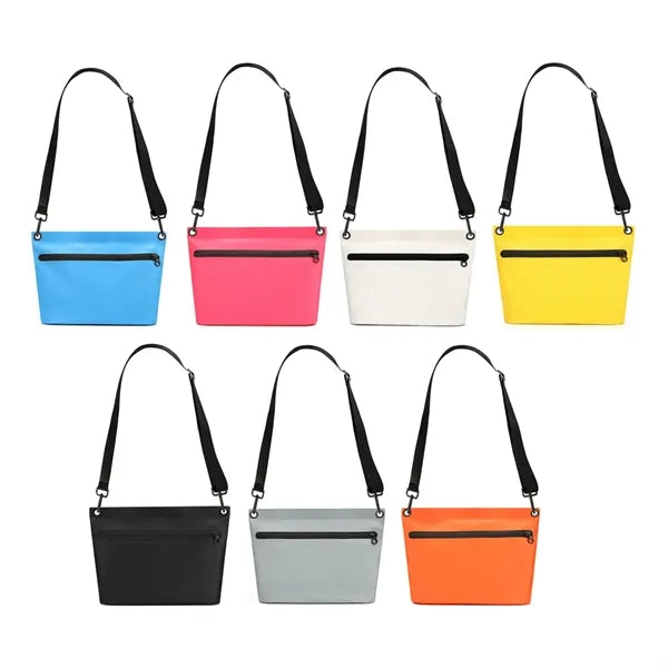 Waterproof Sealed PVC Crossbody Messenger Tote Bag