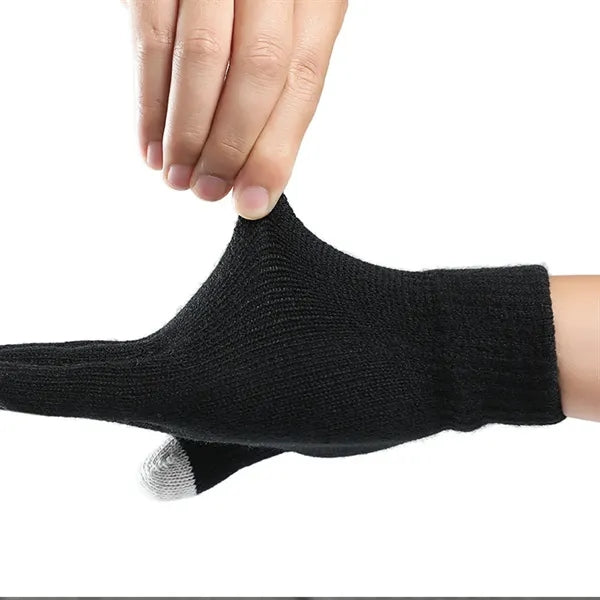 Touch Screen Soft Kniting Gloves