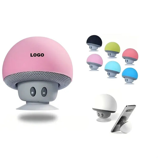 Mushroom Bluetooth Speaker with Suction Cup