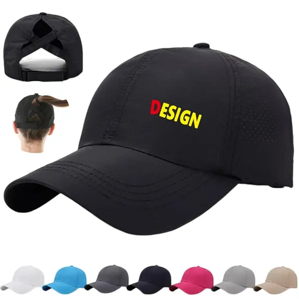 Mesh Speed Dry Cross Baseball Hat
