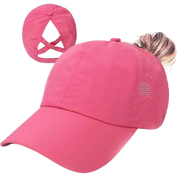 Mesh Speed Dry Cross Baseball Hat