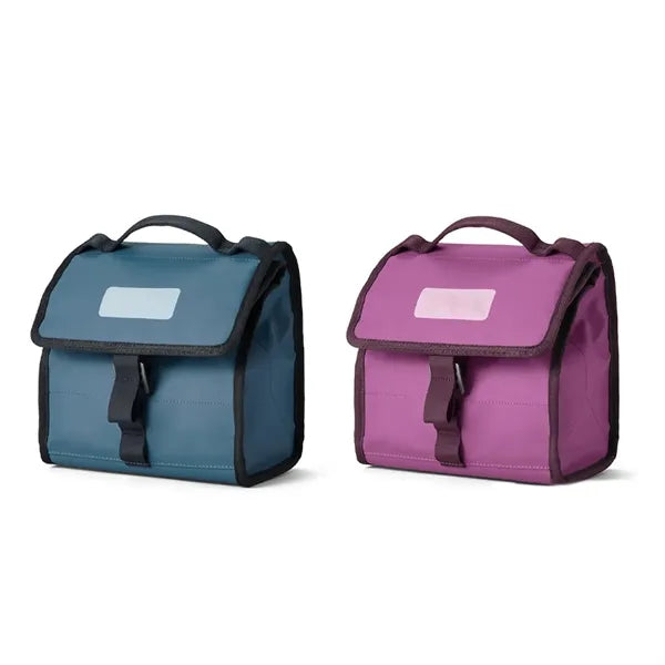 Insulated Thermal Flap Lunch Cooler Bag With Buckle Closure