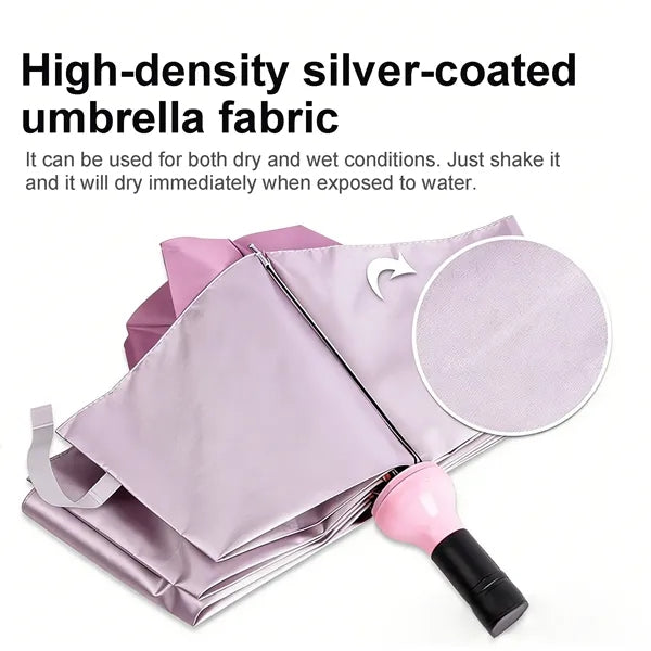 Portable UV Resistant Wine Bottle Umbrella