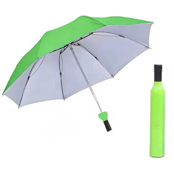 Portable UV Resistant Wine Bottle Umbrella
