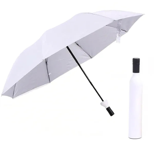 Portable UV Resistant Wine Bottle Umbrella