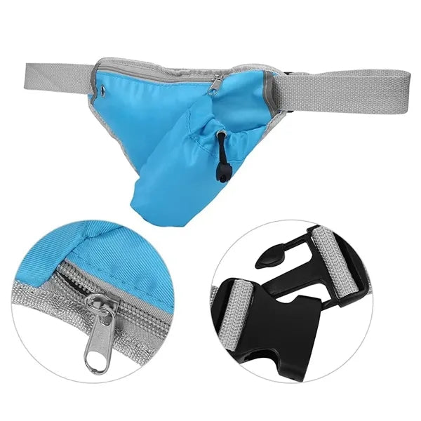 Outdoor Running Hydration Waist Bag With Water Bottle Holder