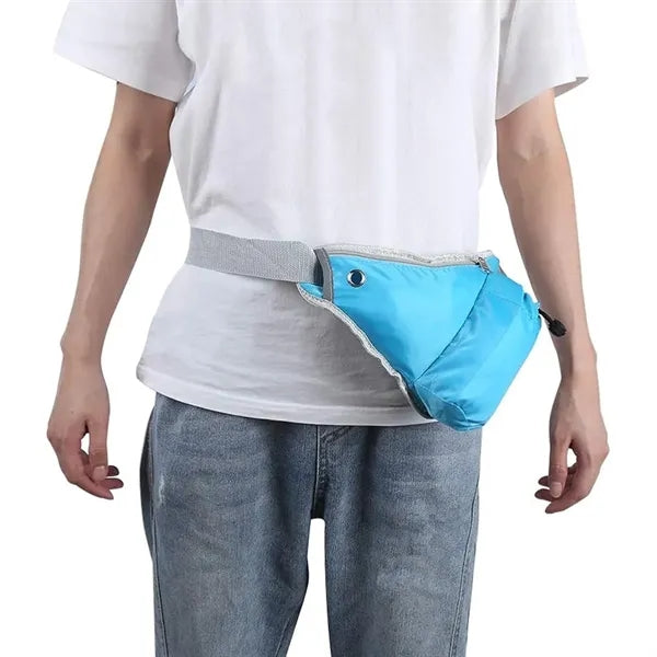 Outdoor Running Hydration Waist Bag With Water Bottle Holder