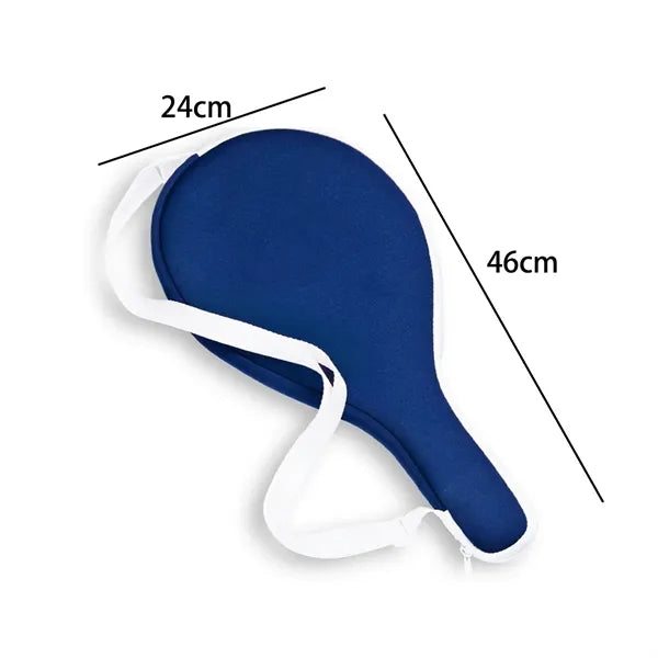 PU Leather Pickleball Paddle Cover Bag with Strap