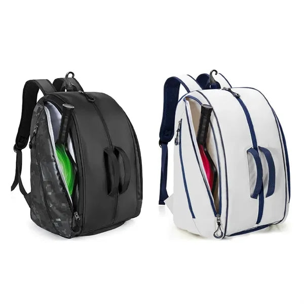 Pickleball Paddle Bag W/ Large Capacity & Dual Compartments