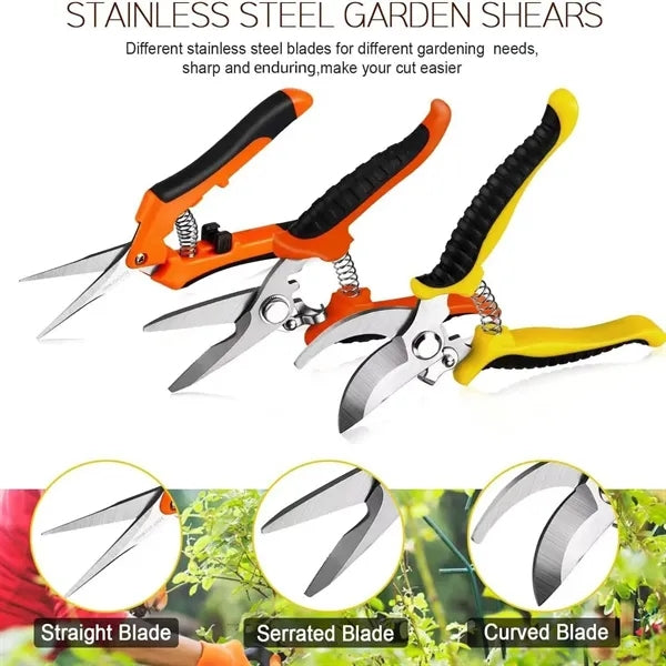 Stainless Steel Garden Shears Set
