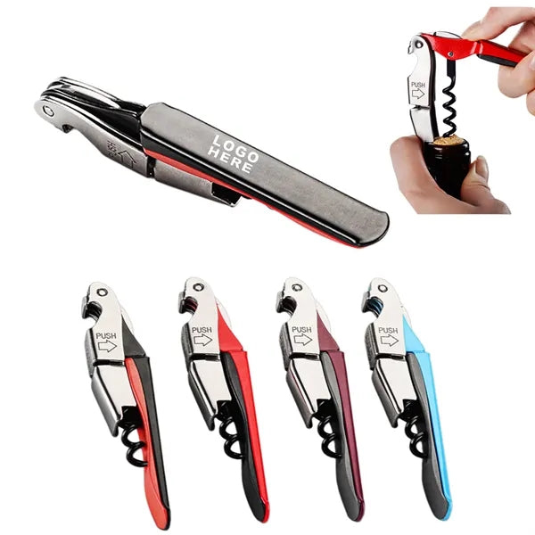 Heavy Duty Stainless Steel Corkscrew Wine Beer Bottle Opener