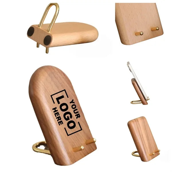 Solid Wood Portable Phone Stand