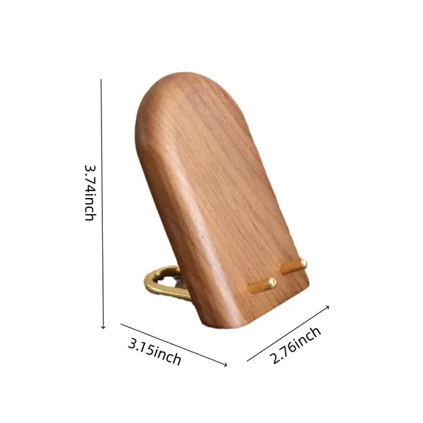 Solid Wood Portable Phone Stand