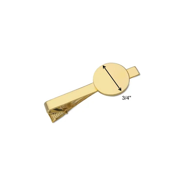Die Struck Soft Enamel Tie Bar Clip 3/4 Inch