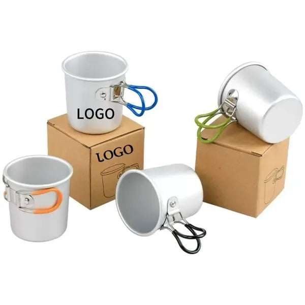 Outdoor Foldable Aluminum Cup