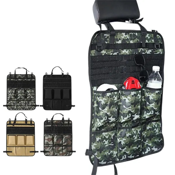 Car Seat Back Organizer Multi Pocket Storage Bag for Vehicle