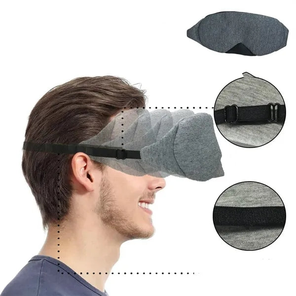 Adjustable Wire Sleep Mask, Blackout Eye Mask