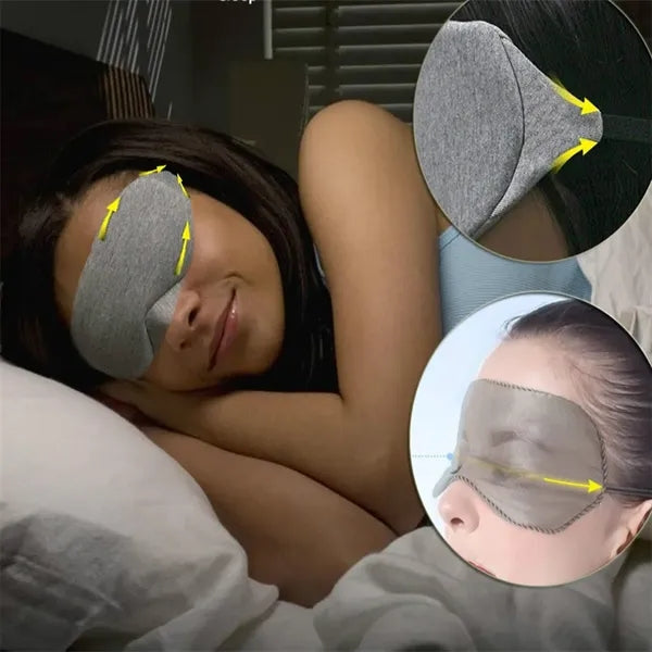 Adjustable Wire Sleep Mask, Blackout Eye Mask