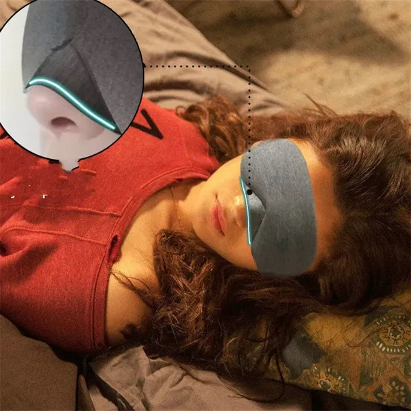Adjustable Wire Sleep Mask, Blackout Eye Mask