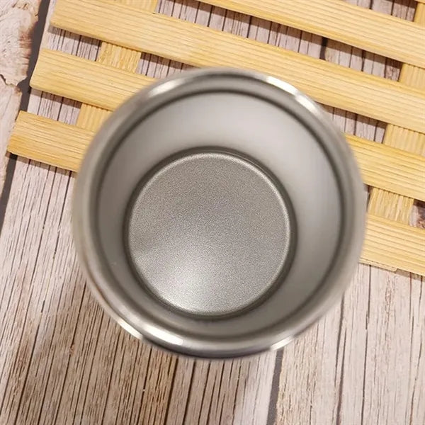 12 oz. Bamboo Stainless Steel Travel Tumbler