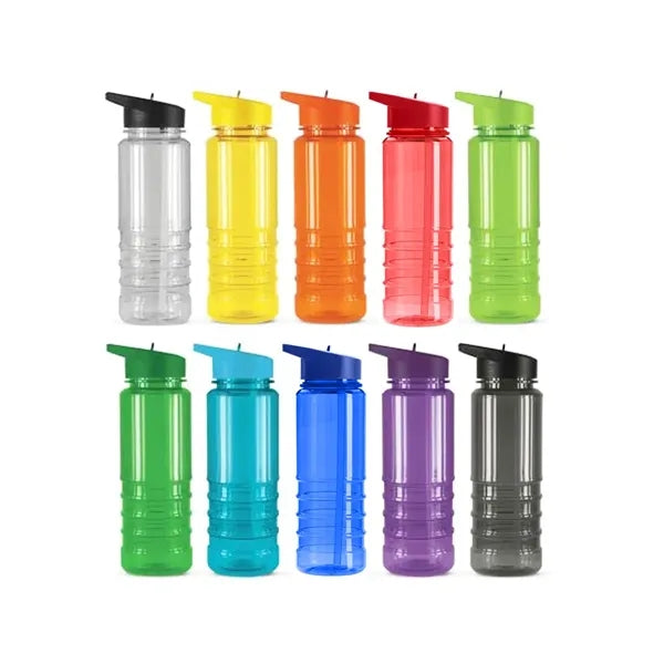 25 oz. Large Plastic Sports Bottle with Straw Lid