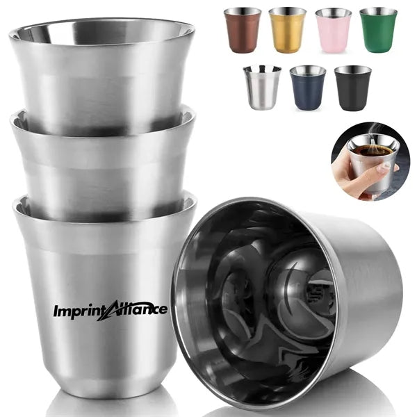 5.4 oz. Stainless Steel Cup for Travel, Camping, or Bar Use