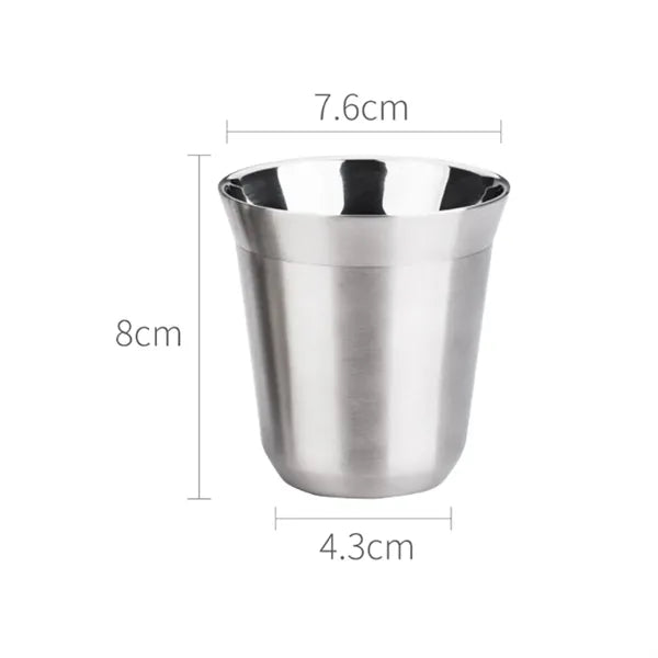 5.4 oz. Stainless Steel Cup for Travel, Camping, or Bar Use