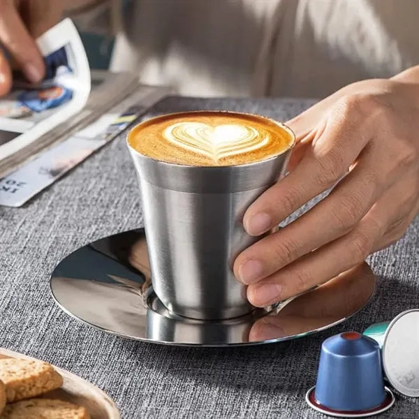 5.4 oz. Stainless Steel Cup for Travel, Camping, or Bar Use