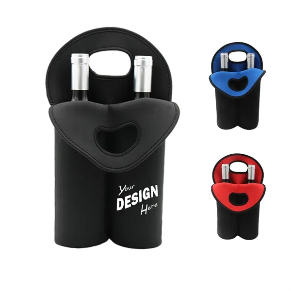 25oz Neoprene Wine Beer Cooler Tote