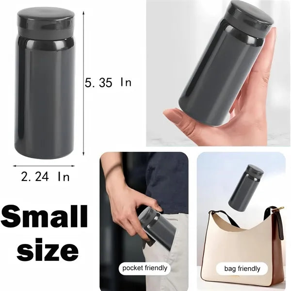 7 Oz Vacuum Insulated Stainless Steel Mini Bottle