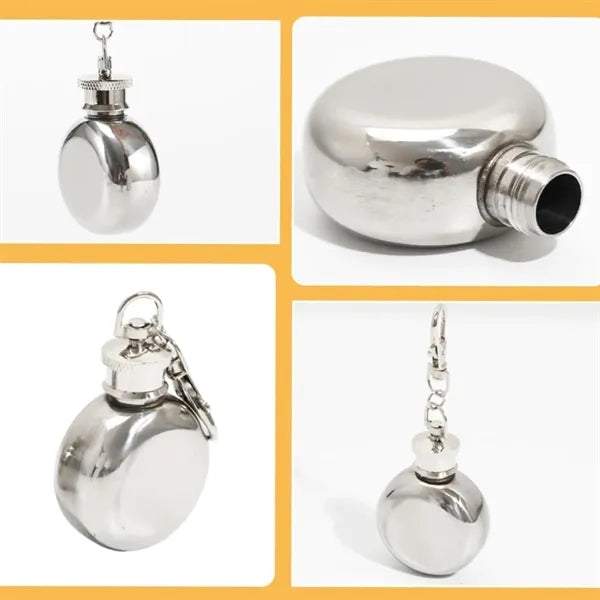 Creative Shaped Stainless Steel Flask with Custom Logo