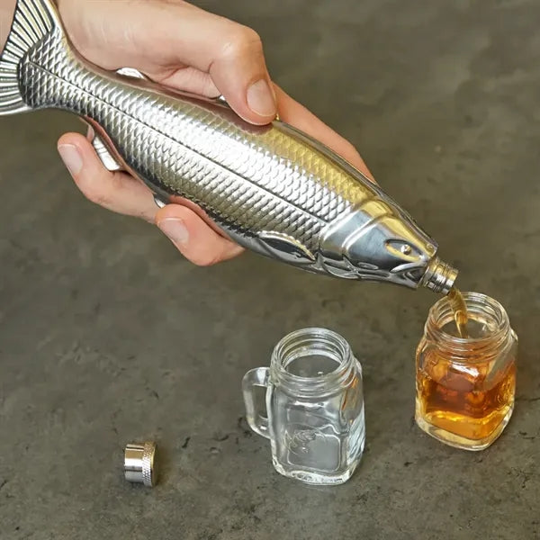Creative Shaped Stainless Steel Flask with Custom Logo