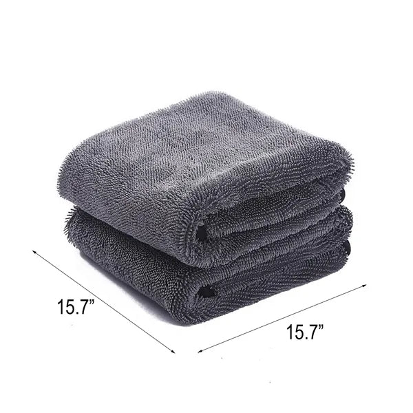 Double-Sided Microfiber Absorbent Towel