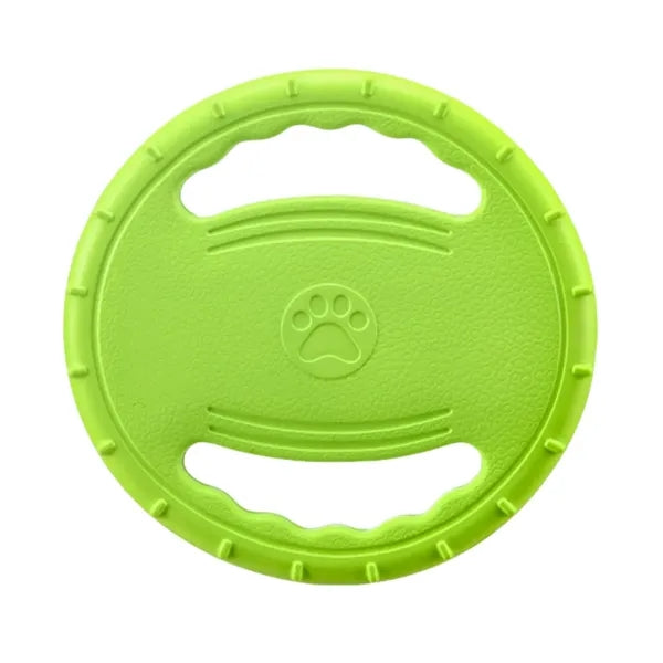 Steering Wheel TPR Dog Chew Toy Teeth Cleaning Bumps