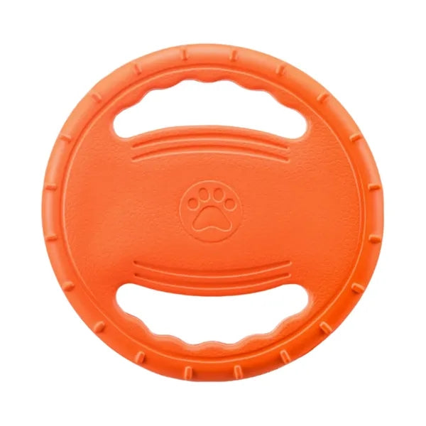 Steering Wheel TPR Dog Chew Toy Teeth Cleaning Bumps
