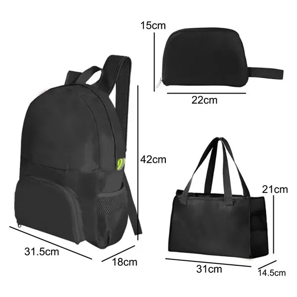 Lightweight Packable Foldable Travel Hiking Backpack Daypack