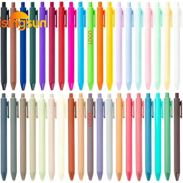 Macaron-colored click pen