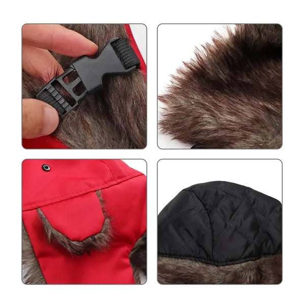 Polyester Warm Winter Trapper Hat W/ Ear Flaps