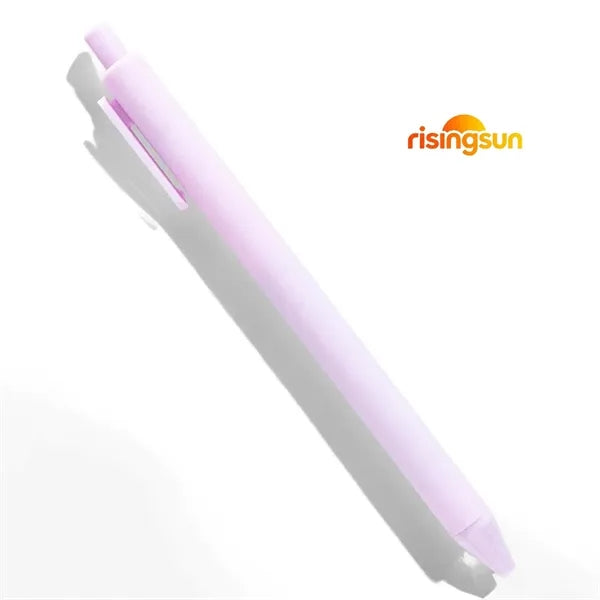 Macaron-colored click pen