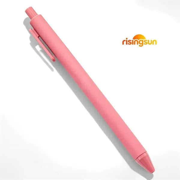 Macaron-colored click pen