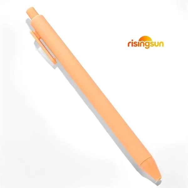 Macaron-colored click pen