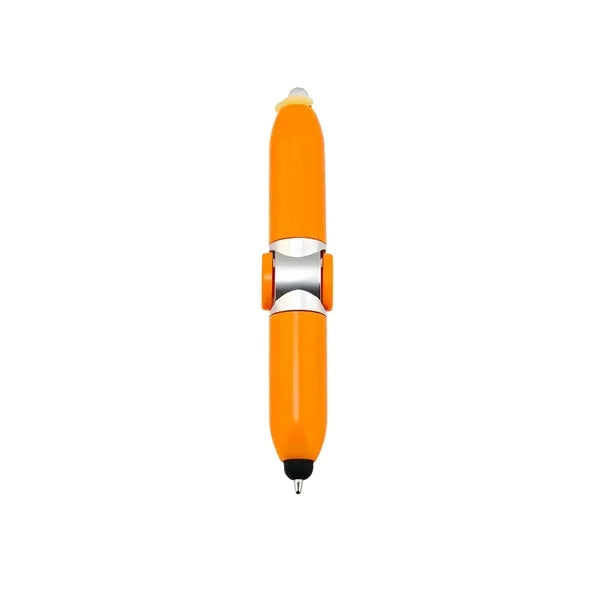 4-in-1 LED Fidget Spinner Stylus Ballpoint Pen