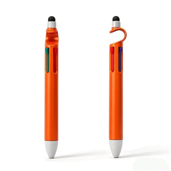4-in-1 Multicolor Stylus Pen