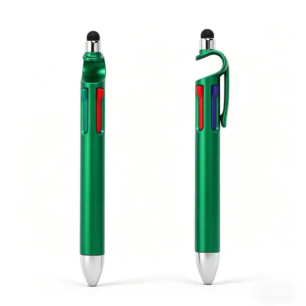 4-in-1 Multicolor Stylus Pen