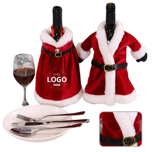 Christmas Wine Bottle Cover